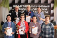 Областной шахматный турнир среди пенсионеров 2023