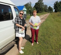 Выезд мобильной бригады в  Рождественское сельское поселение 