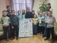Информационный стенд "Дети-герои ВОВ"