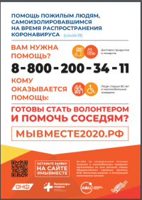"Поддержка волонтеров"