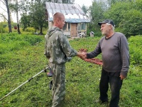 "Волонтеры Победы" в д.Благинино