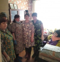 Генеральная уборка у инвалида детства Жураевой С.С.